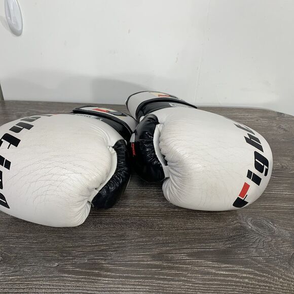 Fighting S2 System White Boxing Gloves 16oz - Picture 7 of 15